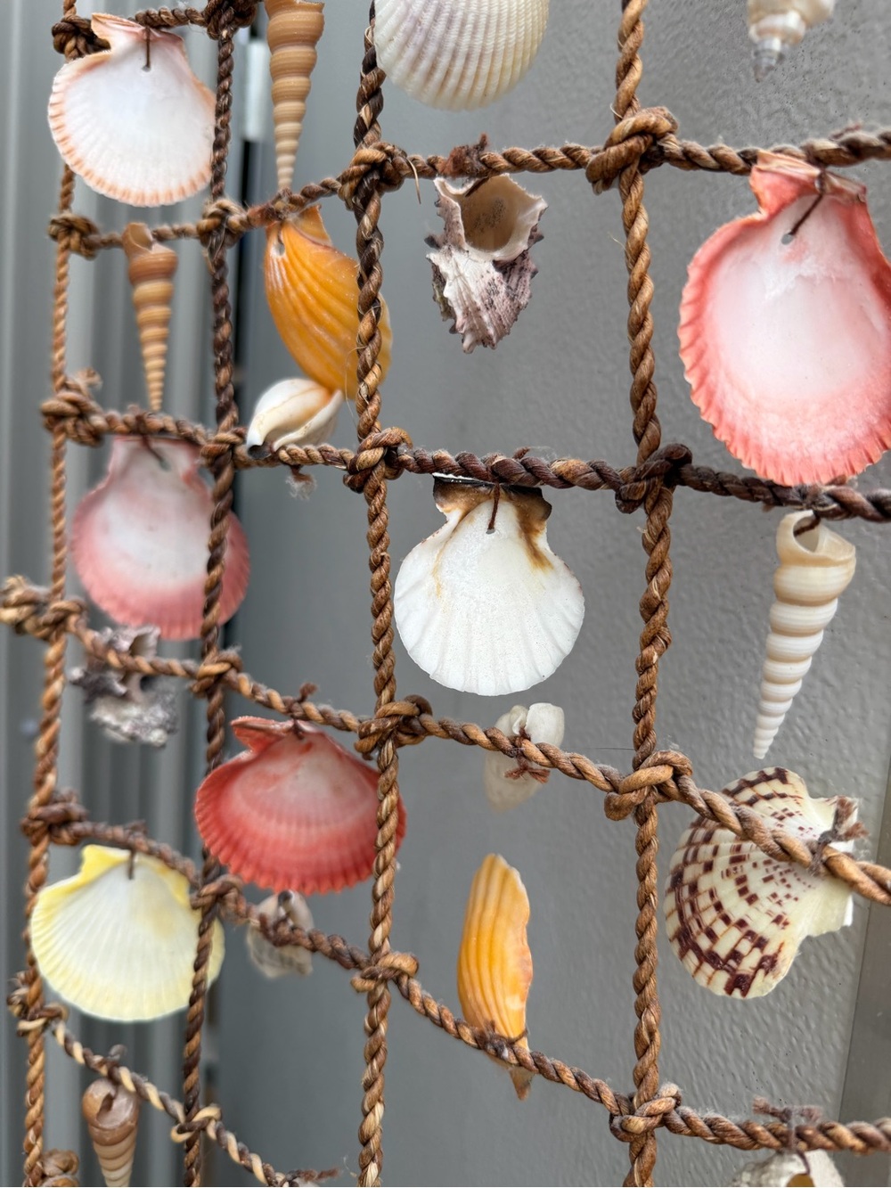 Seashell Net Wall Hanging - Picture 4 of 8